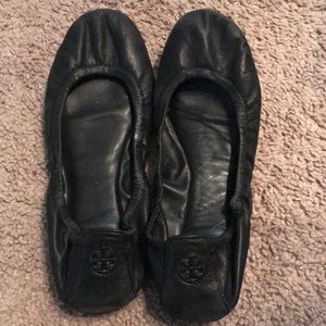 Tory Burch Leather ballet flats